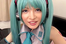 Cute Hatsune Miku Japanese Cosplayer 39 - free porn video