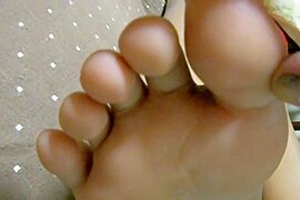 Sleeping Japanese Girl Gets British Reflexology On Feet - free porn video
