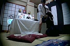 Grieving Step daughter seeded by her Step dad's old enemy - free porn video