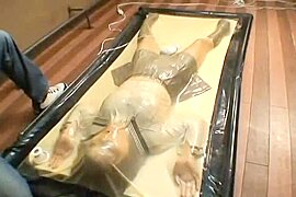 Experience of High School Girls Suffocating in Vacuum Bed - free porn video