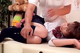 Japanese 18yo massage becomes too hot - free porn video