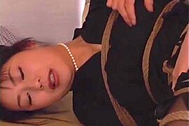Japanese widow in bondage - free porn video