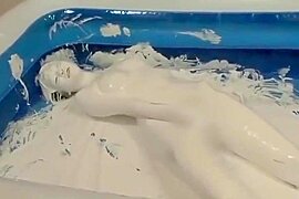 white paint - free porn video