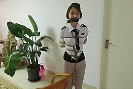 Police girl Bondage 2 - free porn video