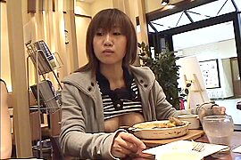 Yuzuki Hatano nice teen in a short skirt is an exhibitionist - free porn video