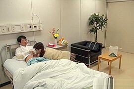 Horny Asian schoolgirl has hardcore sex in a hospital - free porn video
