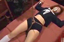 tied girl with VIbrator - free porn video