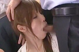Horny Japanese slut Mirei Yokoyama, Kurumi Ogiwara, Riona Minami in Crazy Public, Group Sex JAV video - free porn video