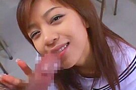 Crazy Japanese model Youming Uehara in Amazing College/Gakuseifuku, Facial JAV video - free porn video