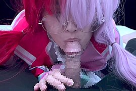 Diva Uta In Glasses Takes Him To A Virtual Space To Gokkun Blow His Dick - One Piece - free porn video