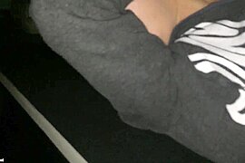 Personal smartphone photography: Raw POV with a girl in a hoodie in the car,.76 - free porn video