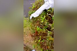 Smartphone individual shooting Seeking thrills, standing back POV outdoors with a married woman in glasses...!.509 - free porn video