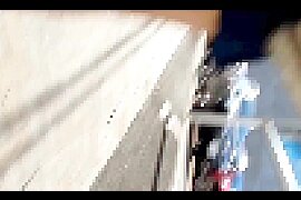 Personal smartphone shooting: "I'll report you!" I pretended to ask for directions and took panchira relentles.24 - free porn video