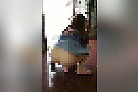 Smartphone personal shooting A strong gal who does naked dildo masturbation at the entrance of the apartment w.268 - free porn video