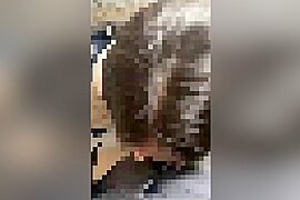 Personal smartphone photography "Don't take it? (laughs)" My slender girlfriend sucked my erect cock before go.269 - free porn video