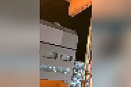 Smartphone personal shooting ``I'm already out w'' On the outside stairs of the company, make an office lady s.383 - free porn video