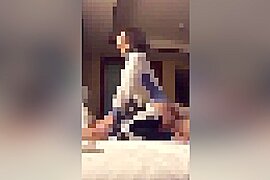 Smartphone personal shooting A case where a girl I met on a dating site had an exquisite hip-shaking cowgirl w.493 - free porn video