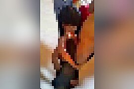 Smartphone personal shooting I took a fellatio shot of an obedient black-haired girl who was on her knees and .550 - free porn video