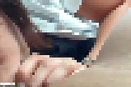 Smartphone personal shooting JD sex friend blowjob in the car → fingering and pussy juice dripping w.708 - free porn video
