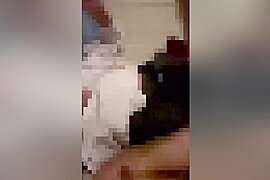 Personal smartphone photography "That's no good...!" The too sensitive uniform costume girl who panted during .704 - free porn video