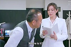 Married secretary, sweaty and passionate office creampie sex - free porn video