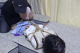 Arrogant Girl Bound On Sofa - free porn video