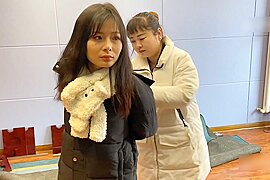 Two Chinese Girls Tried Bondage - free porn video