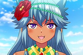 XQBDVOWHNYDTGGLTET10魔人錬精術士コレットのHな搾精物語第二話褐色踊り子アーシャ参戦！エッチな誘惑でオーガを討て！ - free porn video