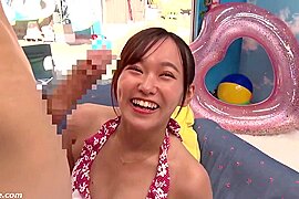 She licks a penis-shaped candy, then gives a blowjob to the real thing, and we move straight to the real thing. - free porn video