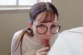 Handjob, blowjob, titjob, and then take it in her mouth - free porn video