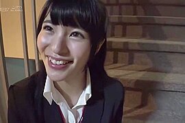 She is wearing a uniform and giving hand jobs and blow jobs one after another and taking it in her mouth. - free porn video