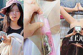 Korean Cutie WooHyun Takes a Stocking Fuck in Home - free porn video