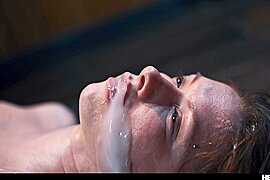 Hentai Redhead Bondage Cumflation Creampie Filled With Loads Of Cum By Toilet Monster With Sata Jones - free porn video