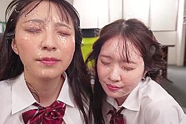 Japanese Schoolgirls' 100-Shot Bukkake Challenge in Gym Clothes x1xBA455B73DF0F1F5A3B - free porn video