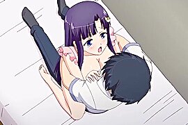 Invisible Voice in the bed in a world of fantasy - free porn video